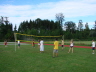 Volleyball Spiel am HaFaTa